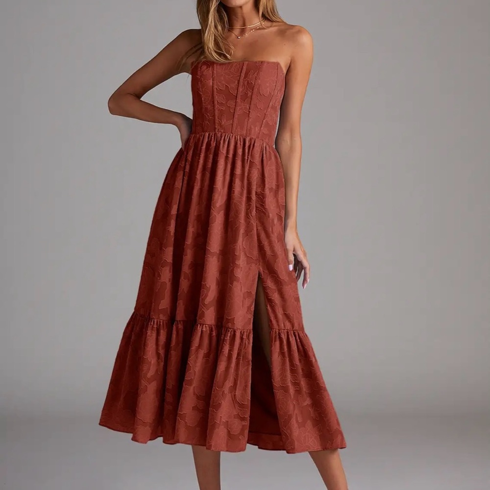 🌿 Azazie Delphina Midi Dress